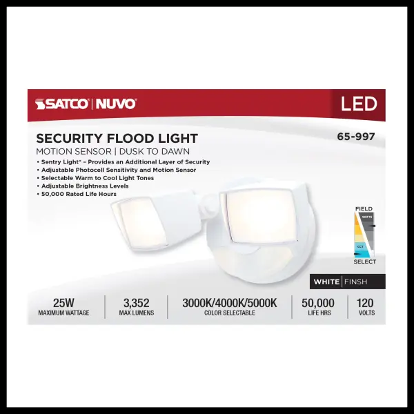LED Security Light with Nightlight and PIR Sensor - Image 12