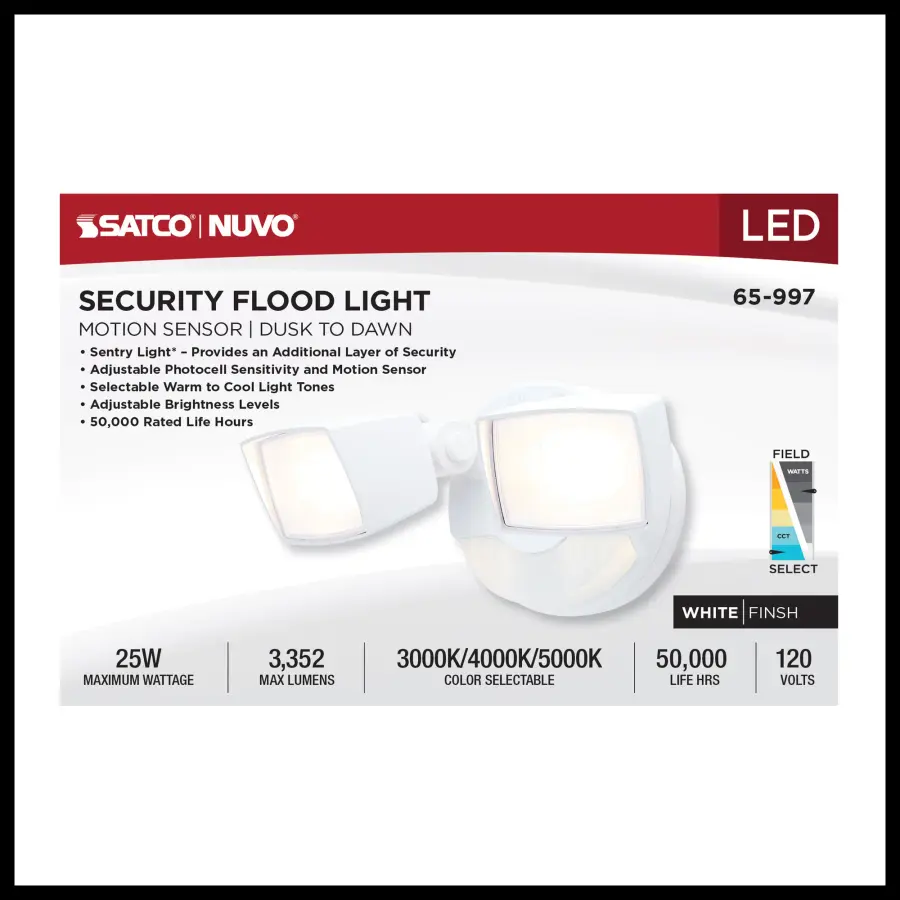 LED Security Light with Nightlight and PIR Sensor - Image 12