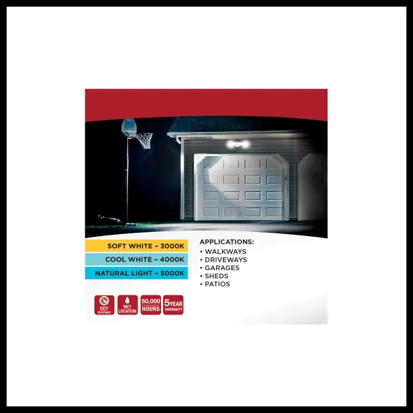 LED Security Light with Nightlight and PIR Sensor - Image 15