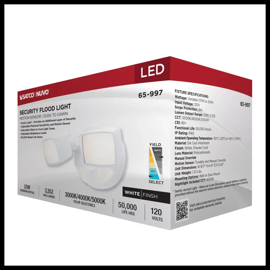 LED Security Light with Nightlight and PIR Sensor - Image 16