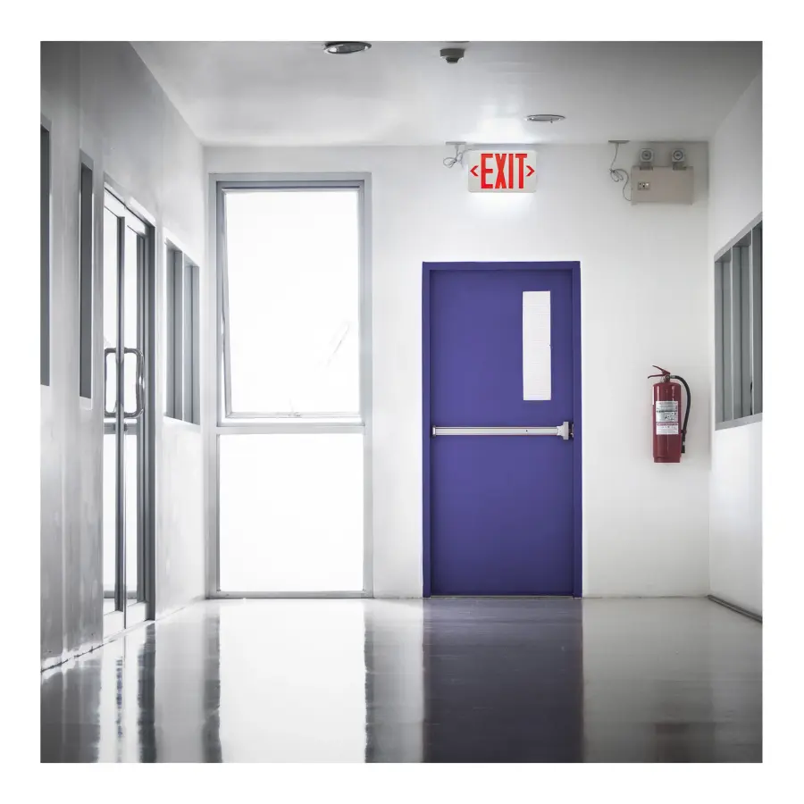 Red LED Exit Sign with 90-Minute Battery Backup - Image 10