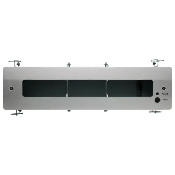 Red Mirror Edge Lit LED Exit Sign - Dual Face - Image 4
