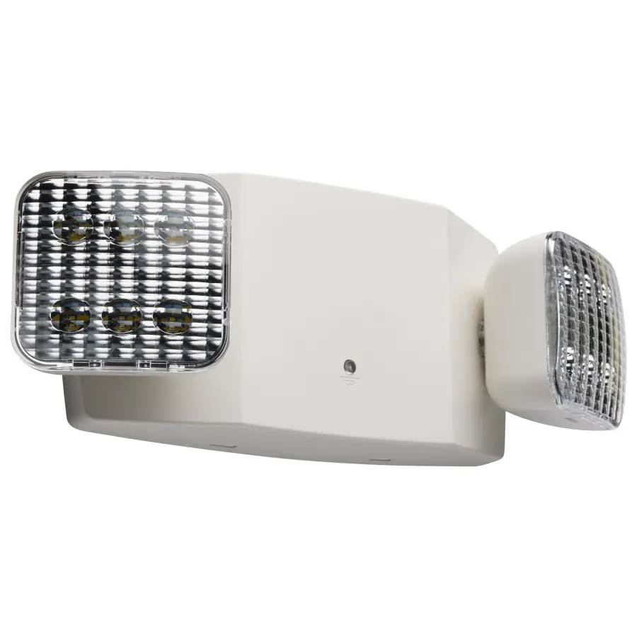LED Emergency Light with Battery Backup - Dual Head - Image 1