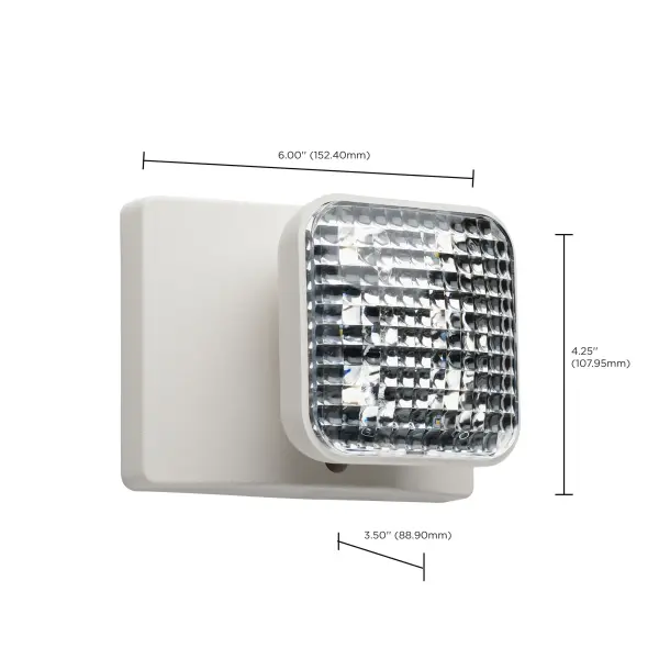 Remote Emergency Light with Battery Backup - Single Head - Image 10