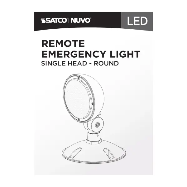 Remote Emergency Light with Single Head - Image 8