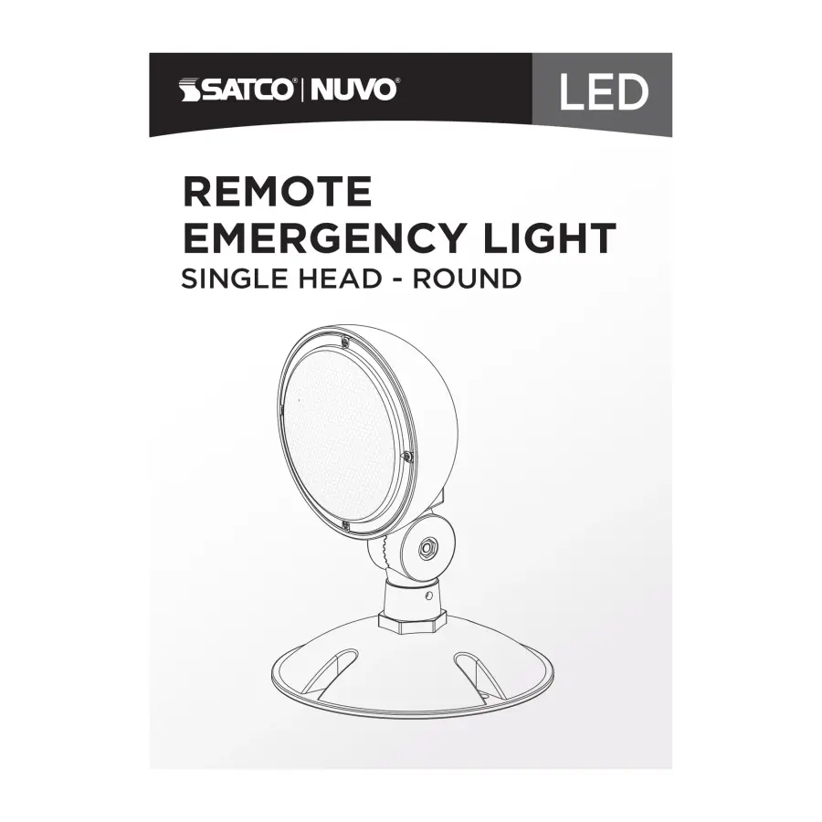 Remote Emergency Light with Single Head - Image 8