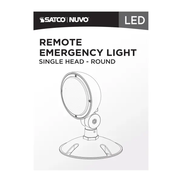 Remote Emergency Light with Single Head - Image 9