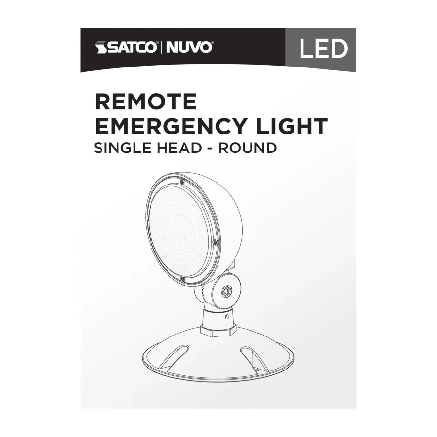 Remote Emergency Light with Single Head - Image 9