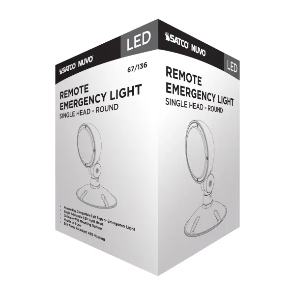 Remote Emergency Light with Single Head - Image 10