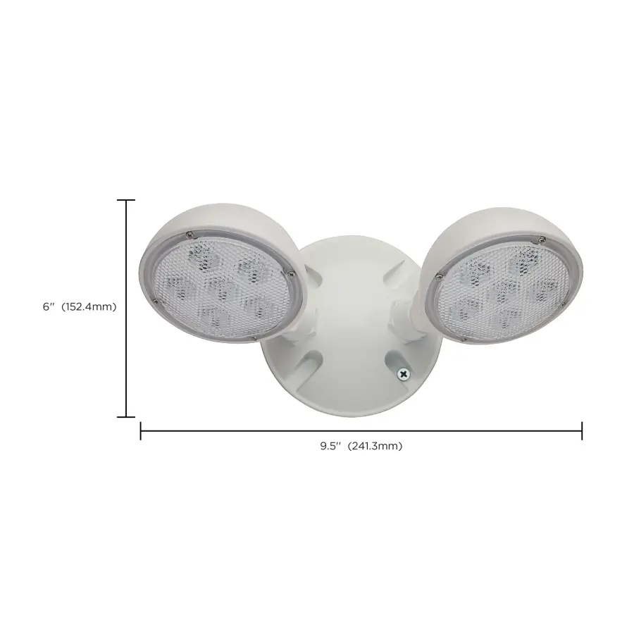 Remote Emergency Light - Double Head with Battery Backup - Image 12
