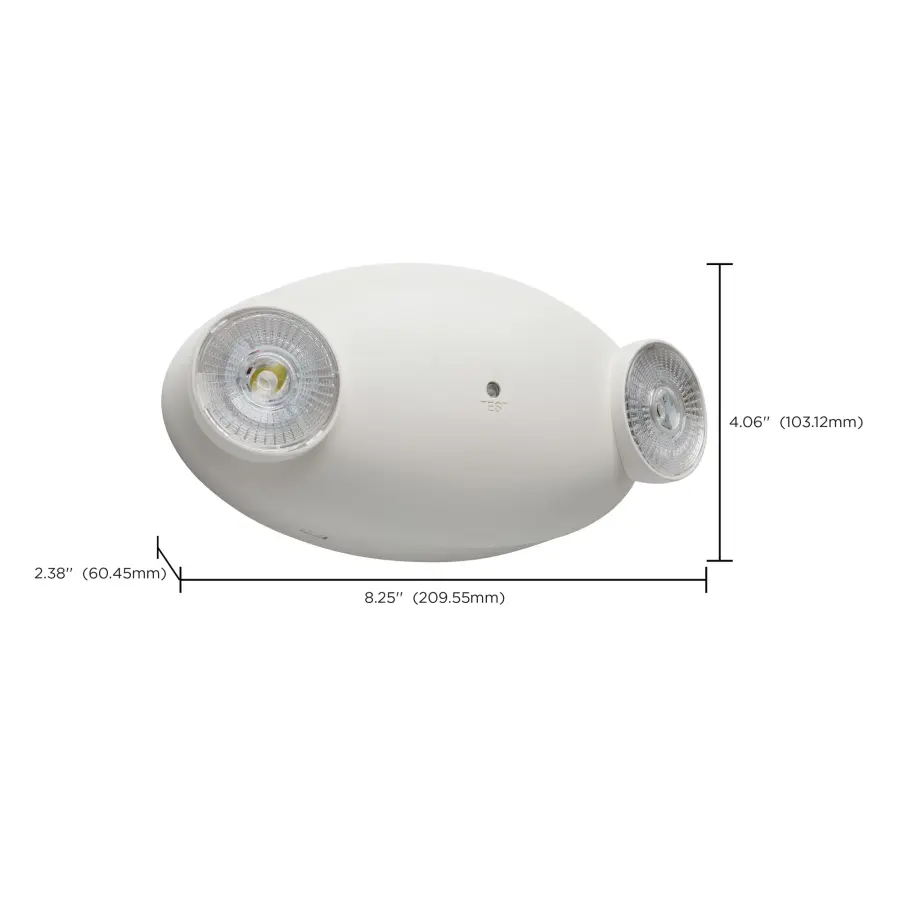 LED Emergency Light - Dual Head with Battery Backup - Image 10
