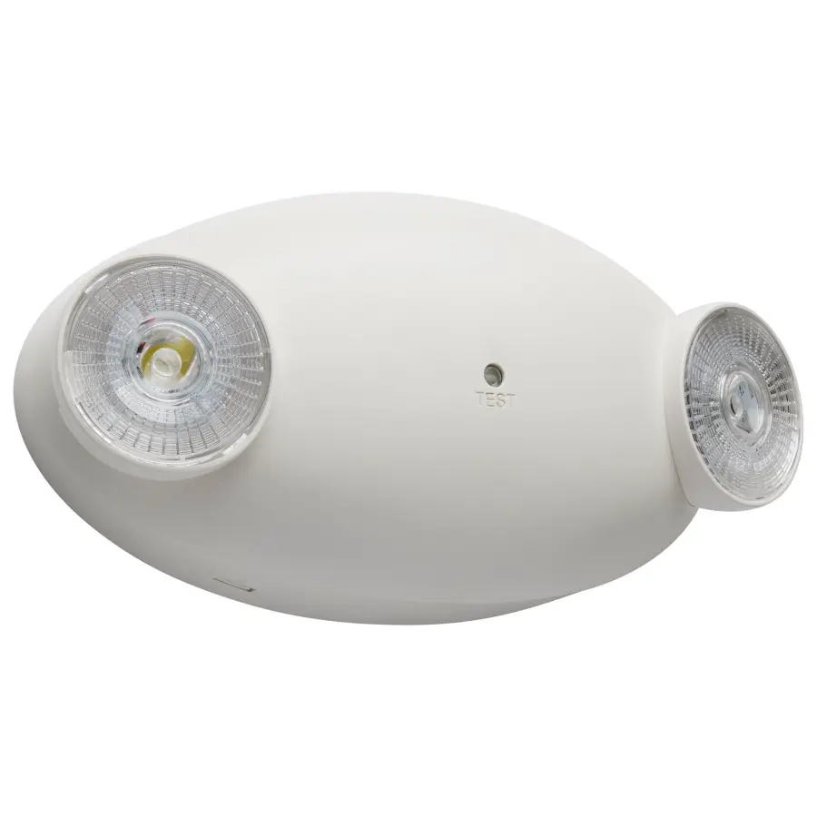 Dual Head LED Emergency Light with Battery Backup - Image 1