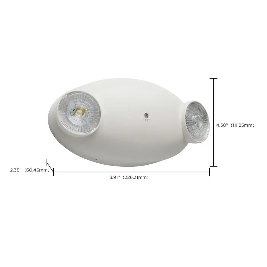 Dual Head LED Emergency Light with Battery Backup - Image 10