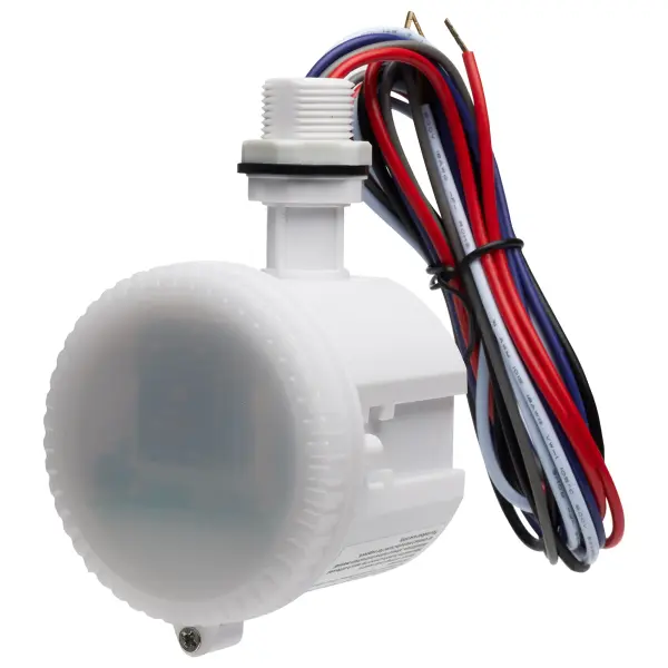 Professional-grade microwave motion sensor designed specifically for high bay fixtures. Automatically controls lighting in warehouses, garages, and commercial spaces with 120-277V compatibility for maximum versatility.