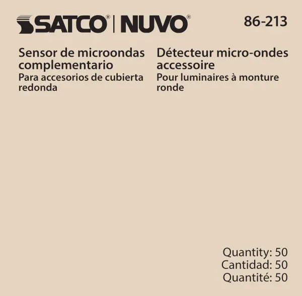 Microwave Motion Sensor Accessory for Round Canopy Fixtures - Image 13
