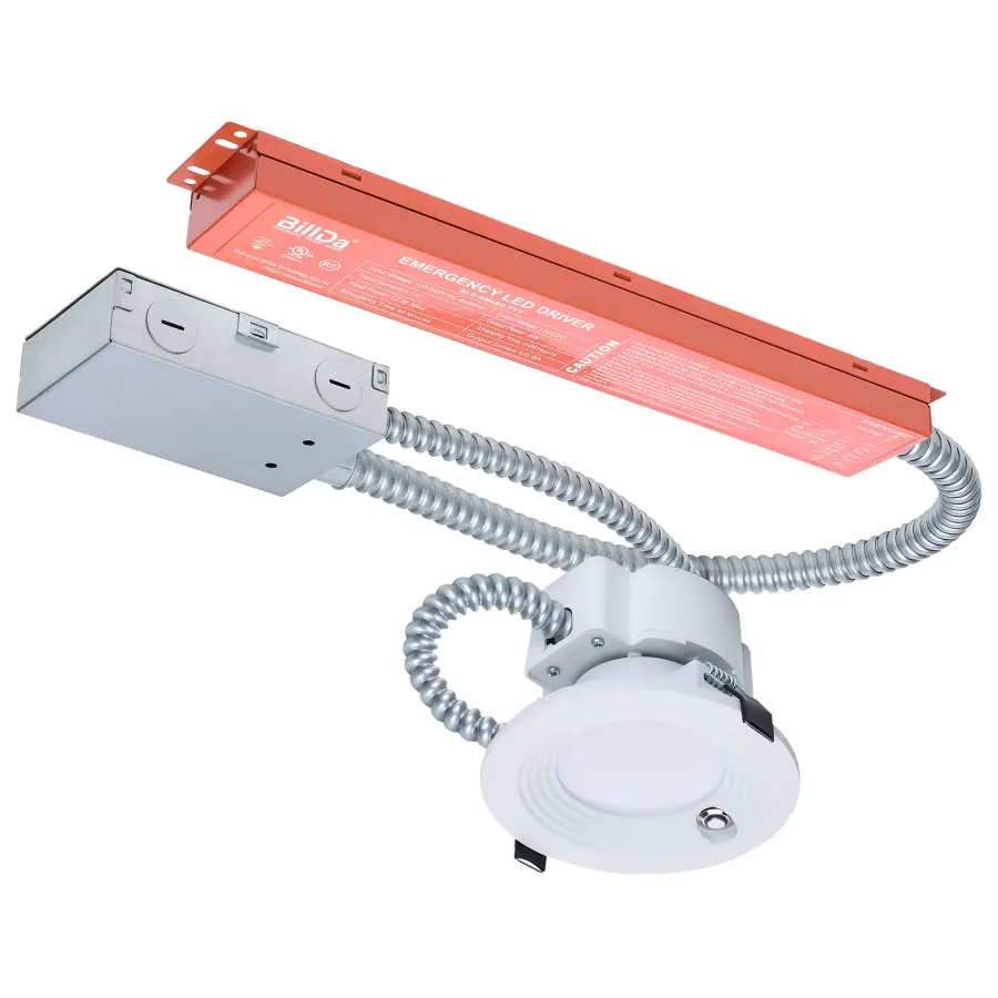 4-Inch LED Commercial Downlight with Emergency Backup - Image 1