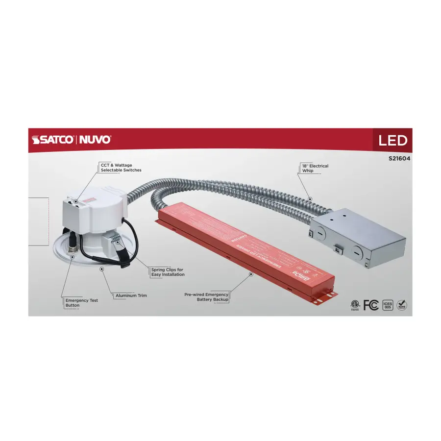 4-Inch LED Commercial Downlight with Emergency Backup - Image 10