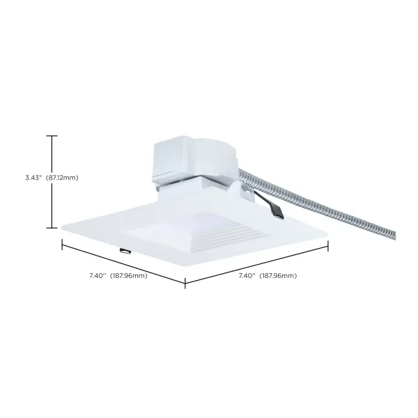 6-Inch Square LED Commercial Downlight - Image 11