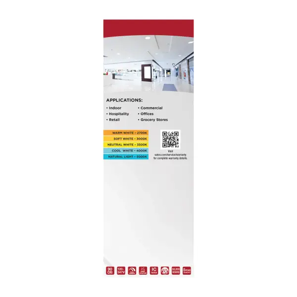 8-Inch Square LED Commercial Downlight - Image 7