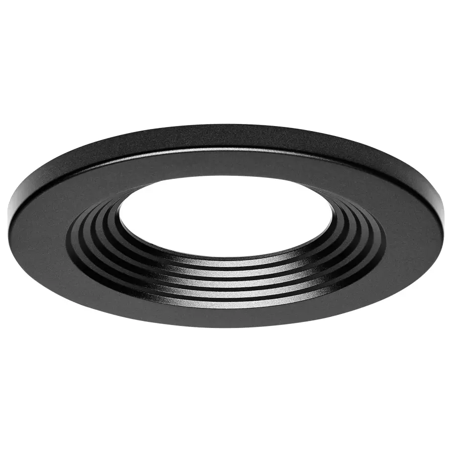 4-Inch Round Trim for LED Commercial Downlight in Bronze