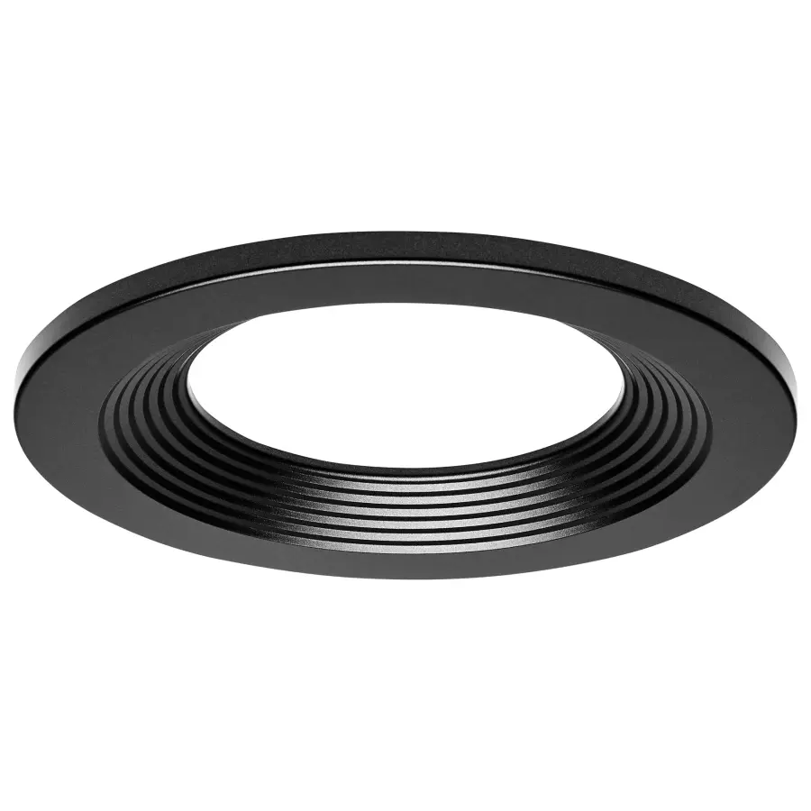 6-Inch Round Trim for LED Commercial Downlight in Bronze