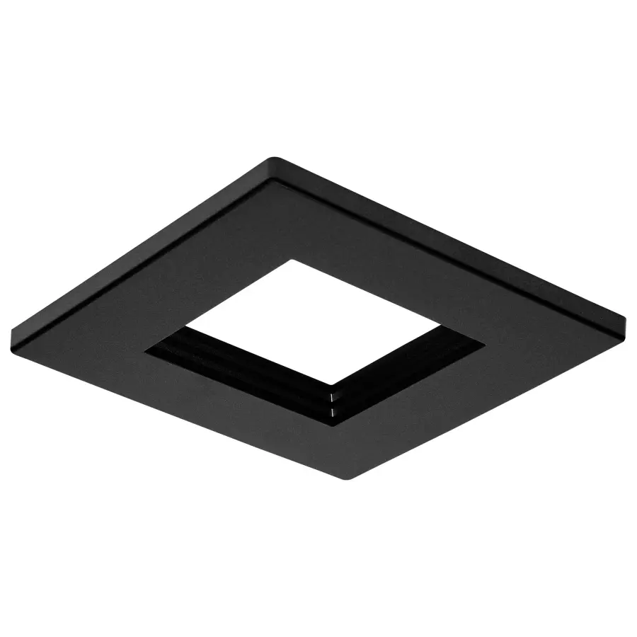 4-Inch Square Bronze Trim for LED Commercial Downlight