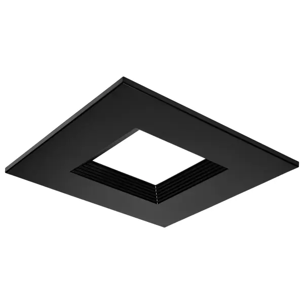This 8-inch square trim provides a sleek finishing touch for commercial-grade LED downlights. The bronze finish adds warmth while maintaining a contemporary aesthetic, perfect for both residential and commercial spaces.