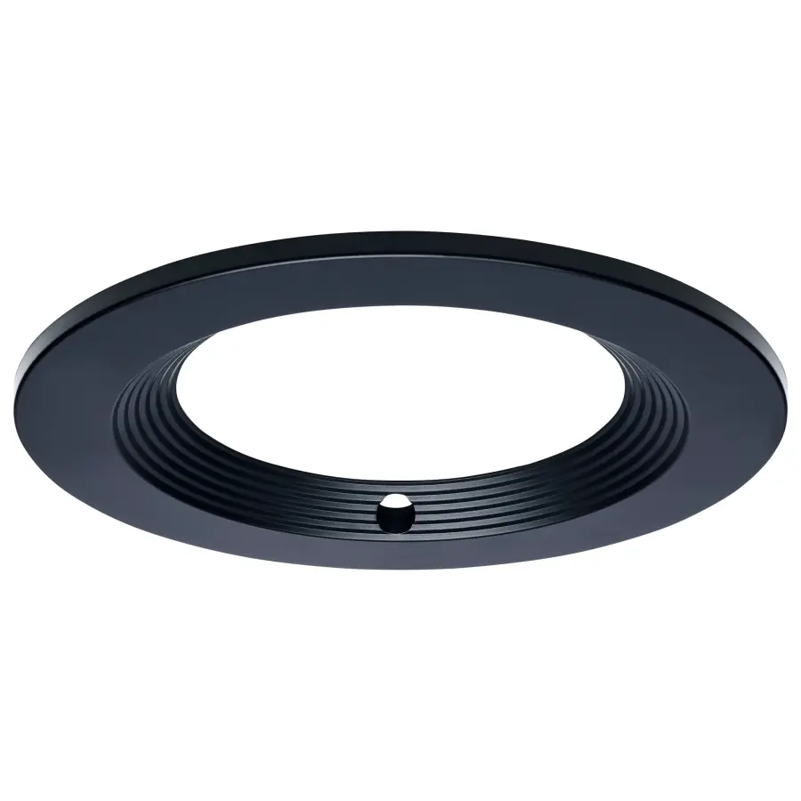 8-Inch Round Trim for LED Commercial Downlight with Emergency Driver