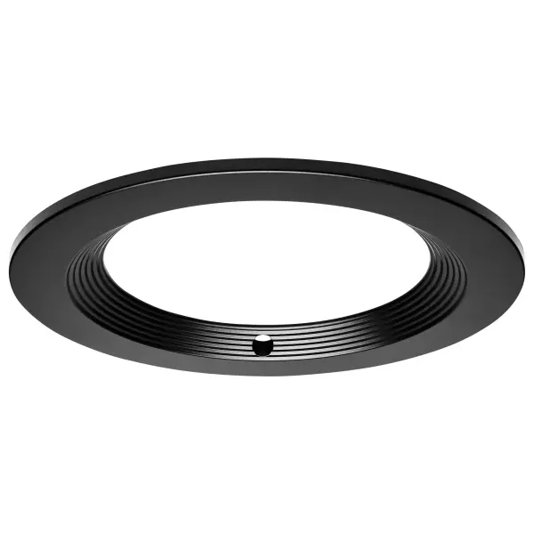 This 10-inch round trim provides a polished finish for commercial LED downlights with integrated emergency driver compatibility. The bronze finish adds warmth while maintaining a professional appearance.