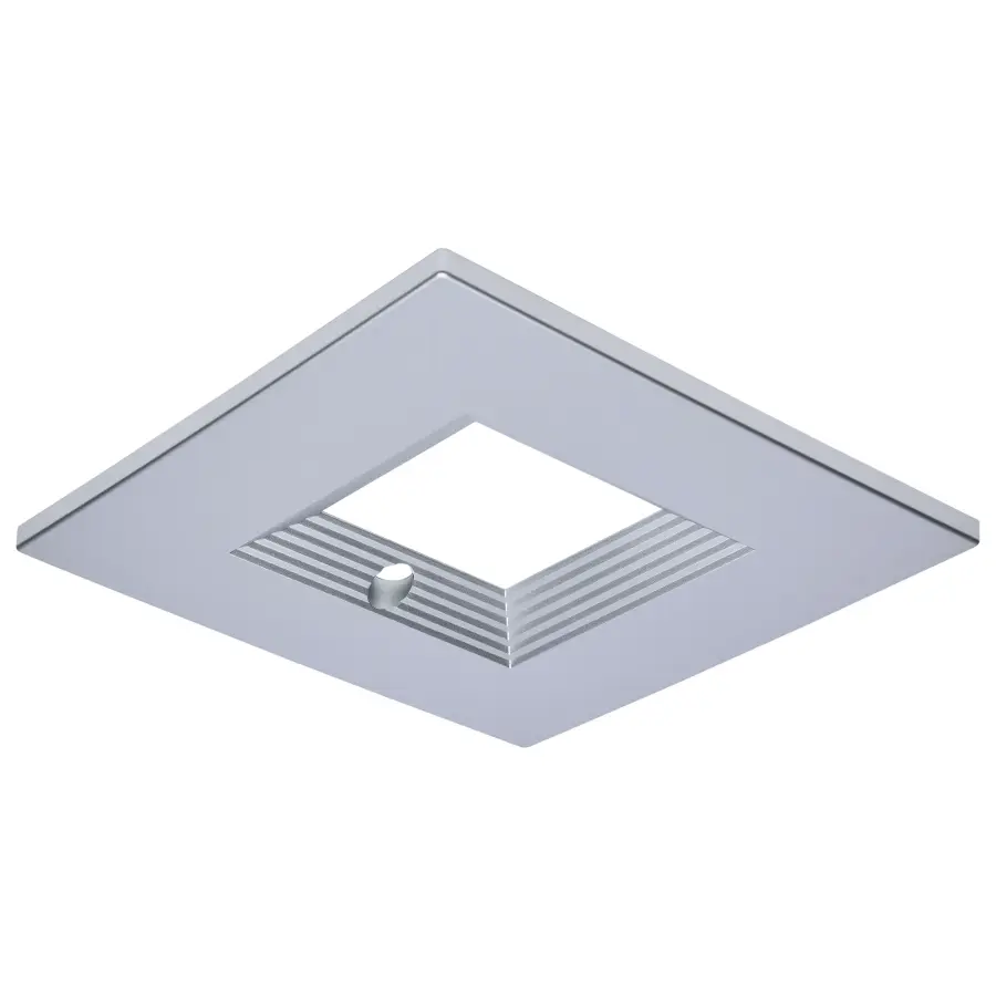 6-Inch Square LED Downlight Trim with Emergency Driver