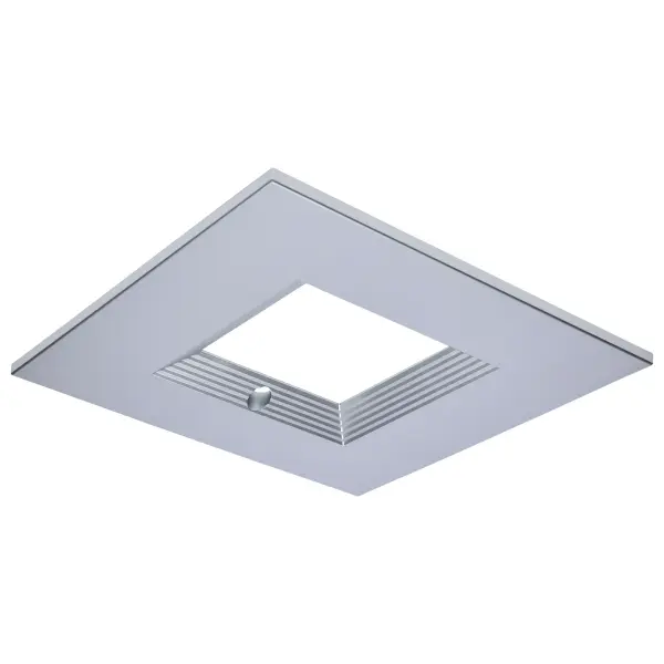 8-Inch Square LED Downlight Trim with Emergency Driver