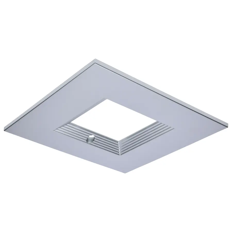 8-Inch Square LED Downlight Trim with Emergency Driver