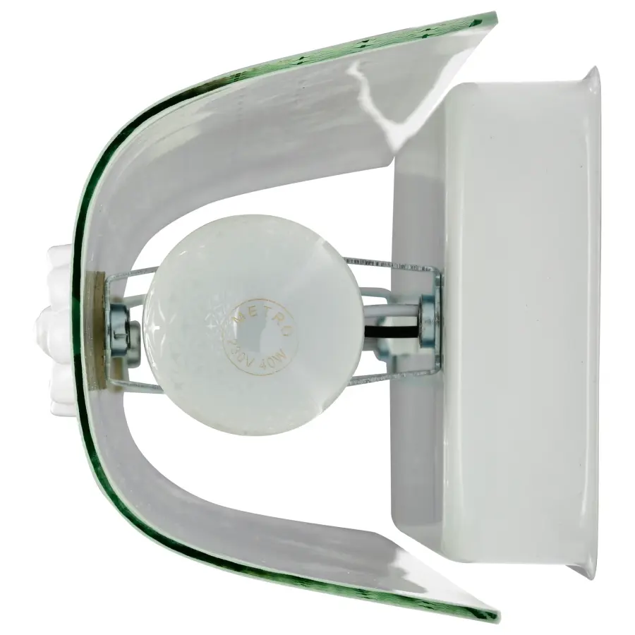 4 Light 24" Vanity with Diamond U Channel Glass - Image 4