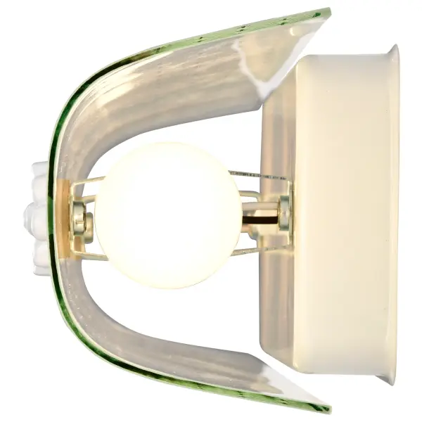 4 Light 24" Vanity with Diamond U Channel Glass - Image 5