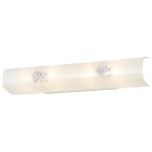 4 Light 24" Vanity with Diamond U Channel Glass - Image 7