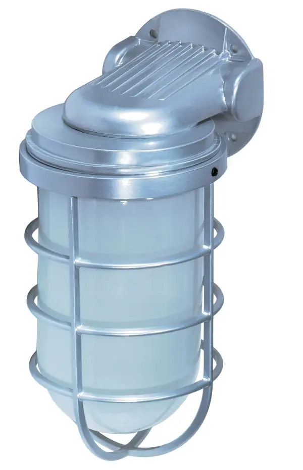 Industrial Vapor Proof Wall Mount with Frosted Glass
