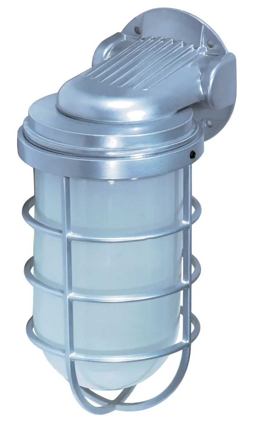 Industrial Vapor Proof Wall Mount with Frosted Glass