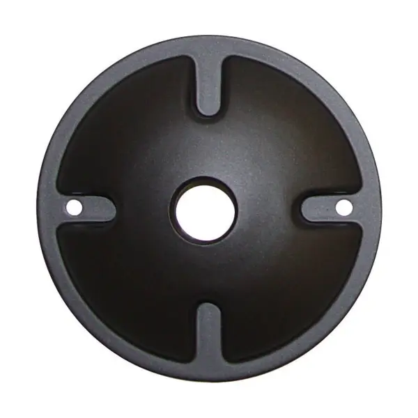 Dark Bronze Mounting Plate for Outdoor Lighting - Image 1