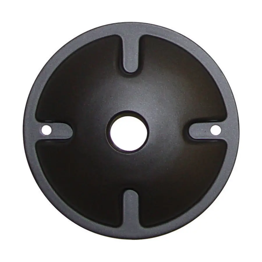 Dark Bronze Mounting Plate for Outdoor Lighting - Image 1