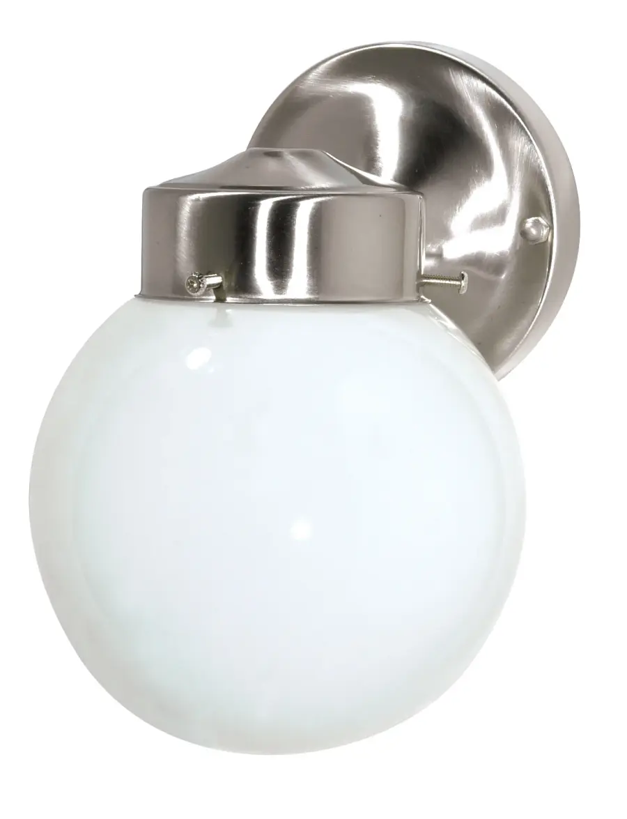 Classic Porch Light with Timeless Globe Design