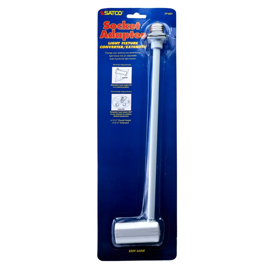 Recessed Light Converter with 13.5" Extension - White - Image 2