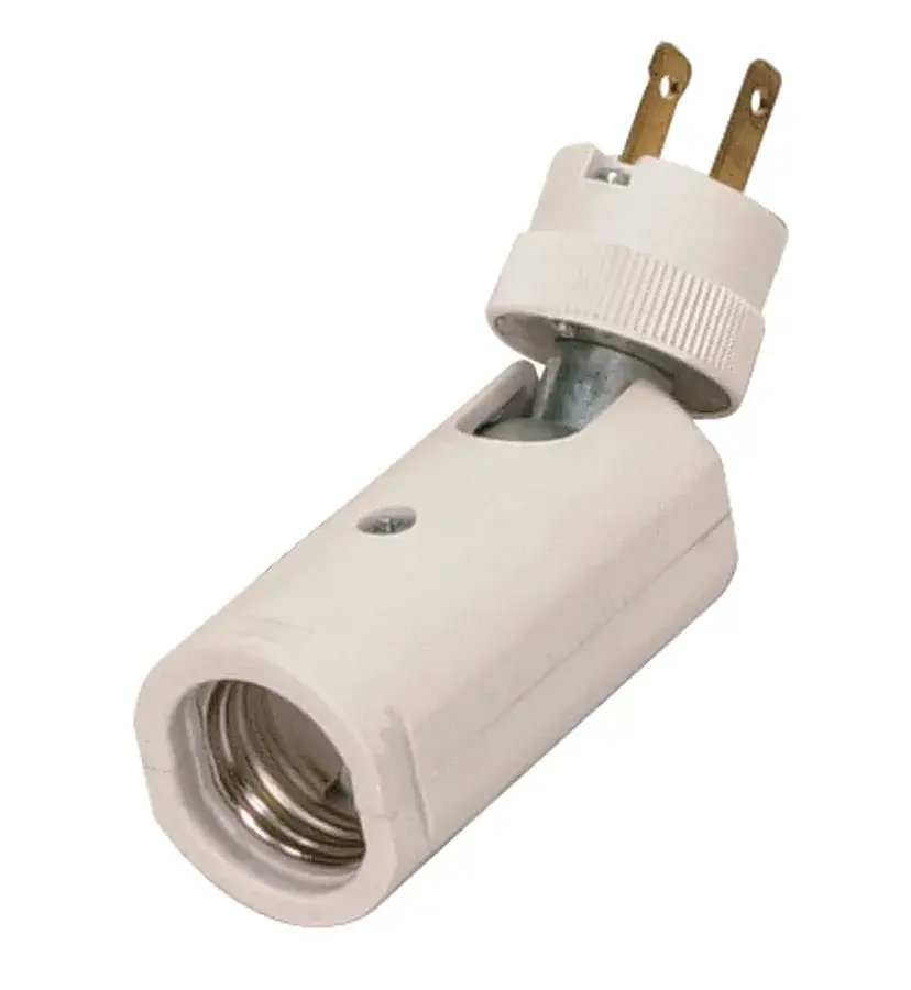 Plug-A-Light Socket Adapter - White - Image 1