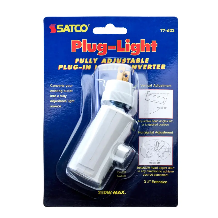 Plug-A-Light Socket Adapter - White - Image 2