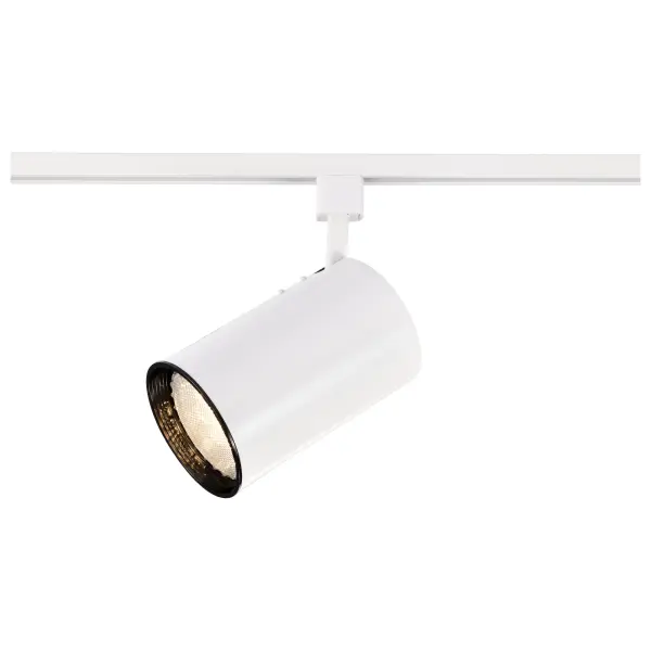 White Cylinder Track Head for R30 Bulbs - Image 5
