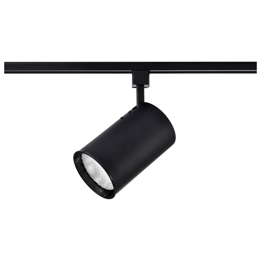 R30 Track Head - Straight Cylinder in Black - Image 2