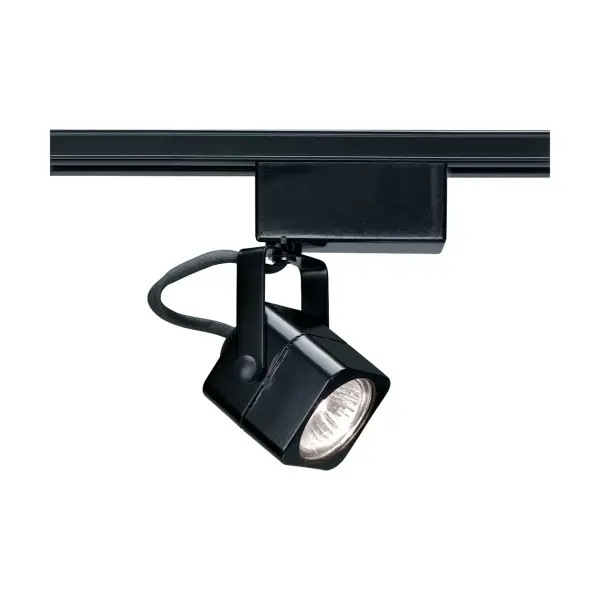 This compact square track head delivers focused MR16 lighting on a 12V system. Perfect for highlighting artwork, retail displays, or task areas. The black finish offers a modern, unobtrusive look that blends into ceilings.