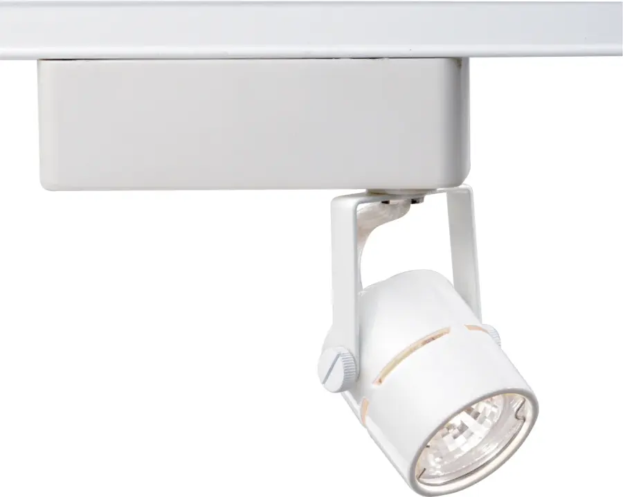 White Round MR16 Track Head - Image 1