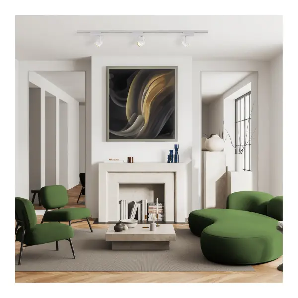 White Round MR16 Track Head - Image 9