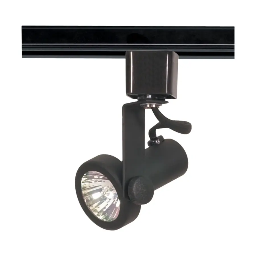 MR16 Gimbal Ring Track Head in Black