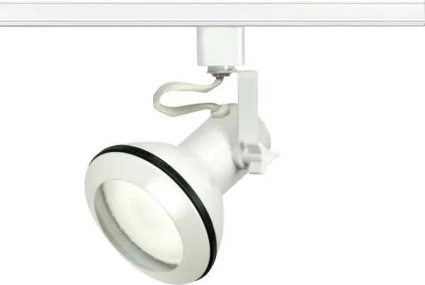 This compact PAR30 track head delivers focused directional lighting with a clean European aesthetic. The white finish integrates seamlessly into modern spaces while the adjustable head allows precise light placement.